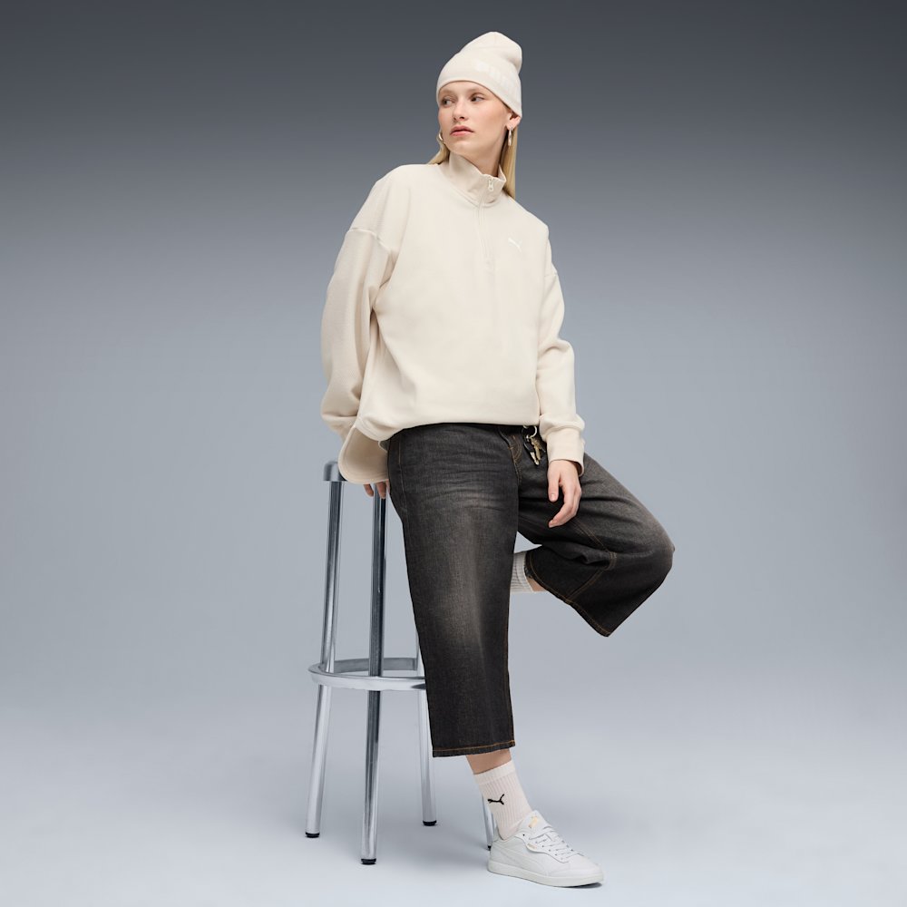 Свитшот женский PUMA Her Half-Zip