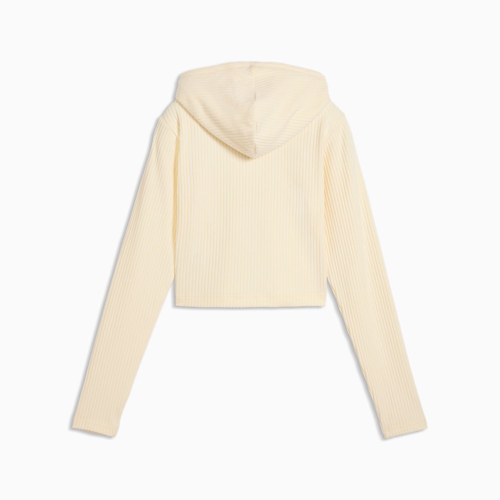 Худи женское PUMA Essentials Ribbed Zip-Up