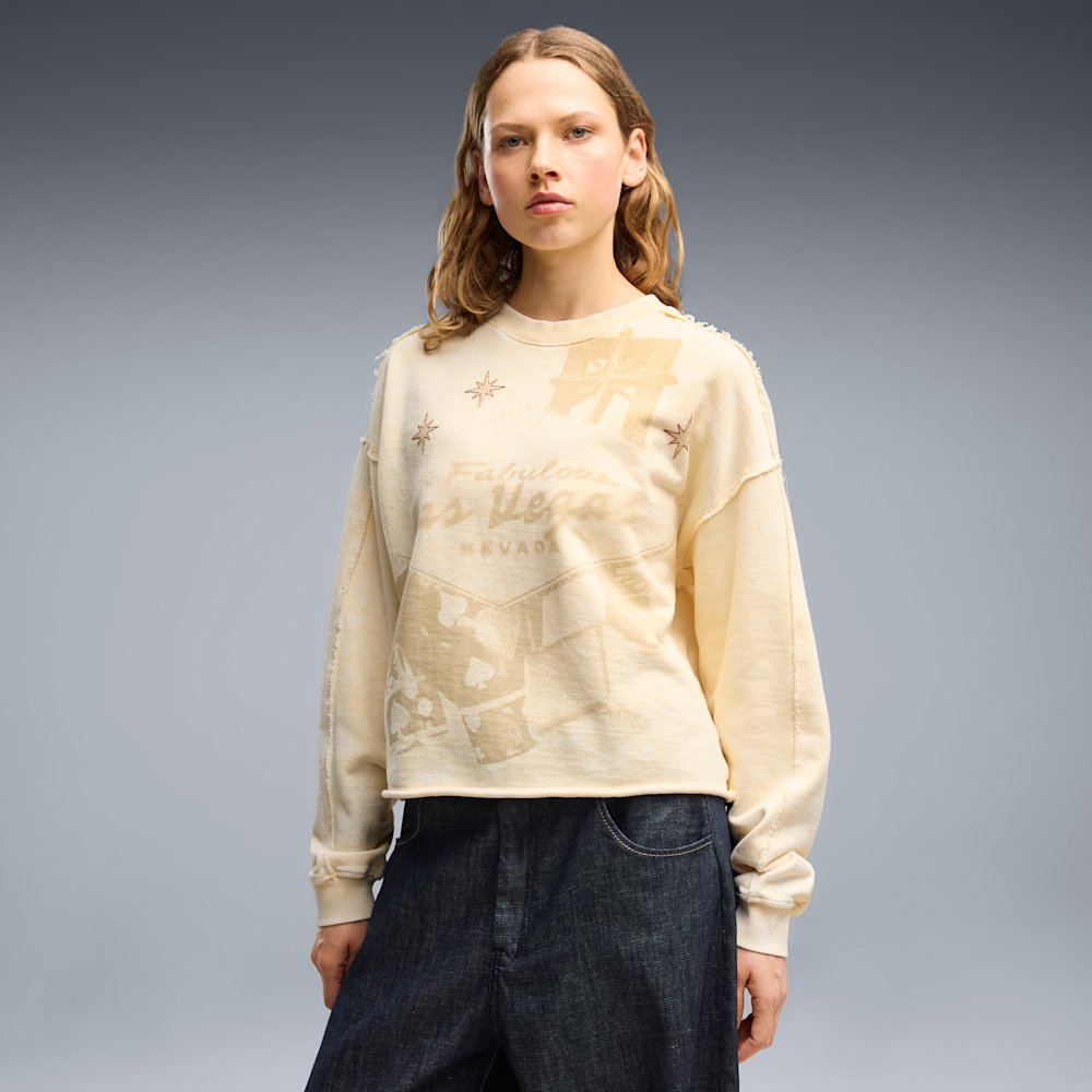 Свитшот женский PUMA Las Vegas Relaxed Crew