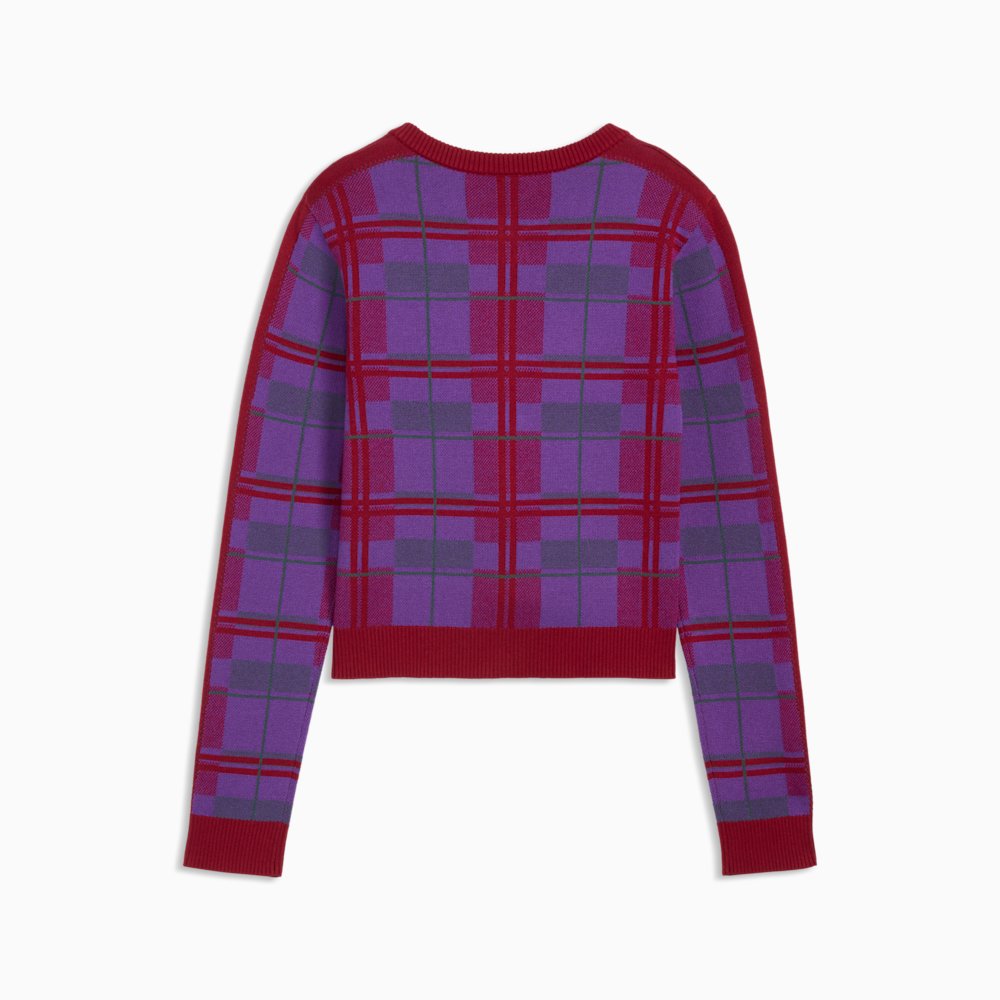Свитер женский PUMA T7 Tartan Cardigan