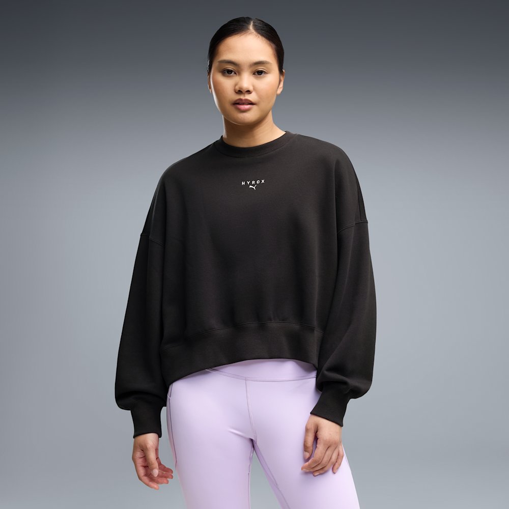 Свитшот женский PUMA x HYROX Heavyweight Crew