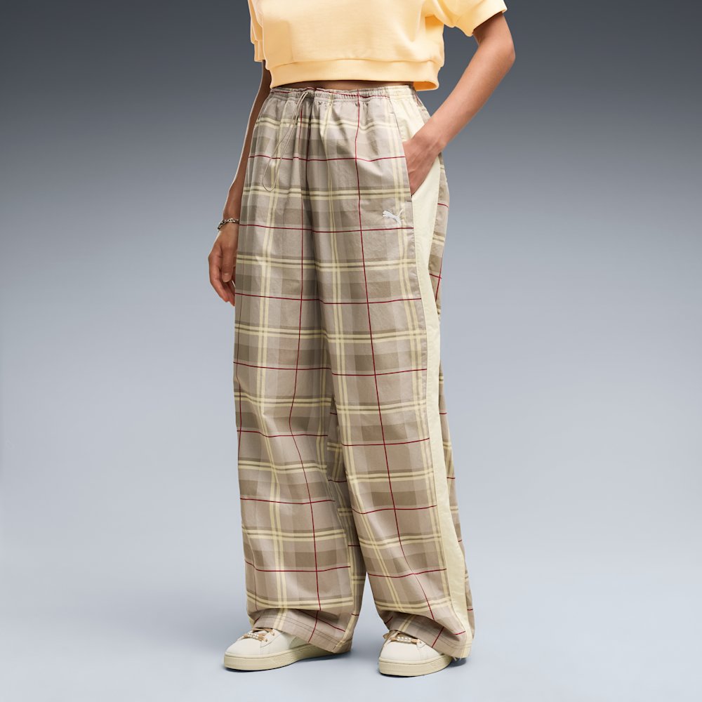 Брюки женские PUMA T7 Relaxed Tartan