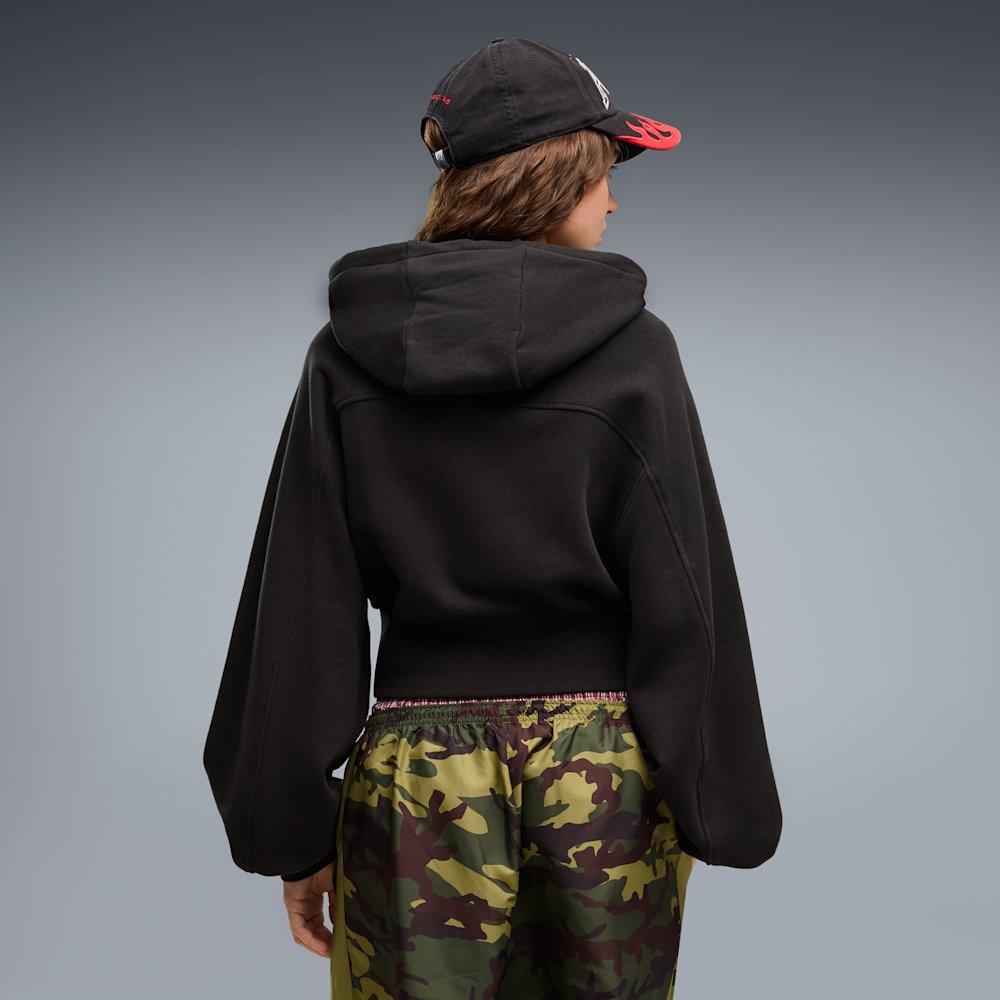 Худи женское PUMA Essentials Cropped Balloon Sleeve