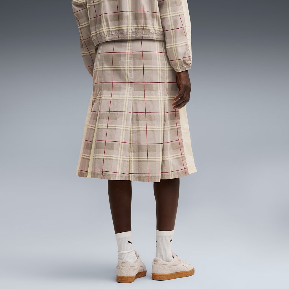 Юбка женская PUMA T7 Pleated Tartan Midi