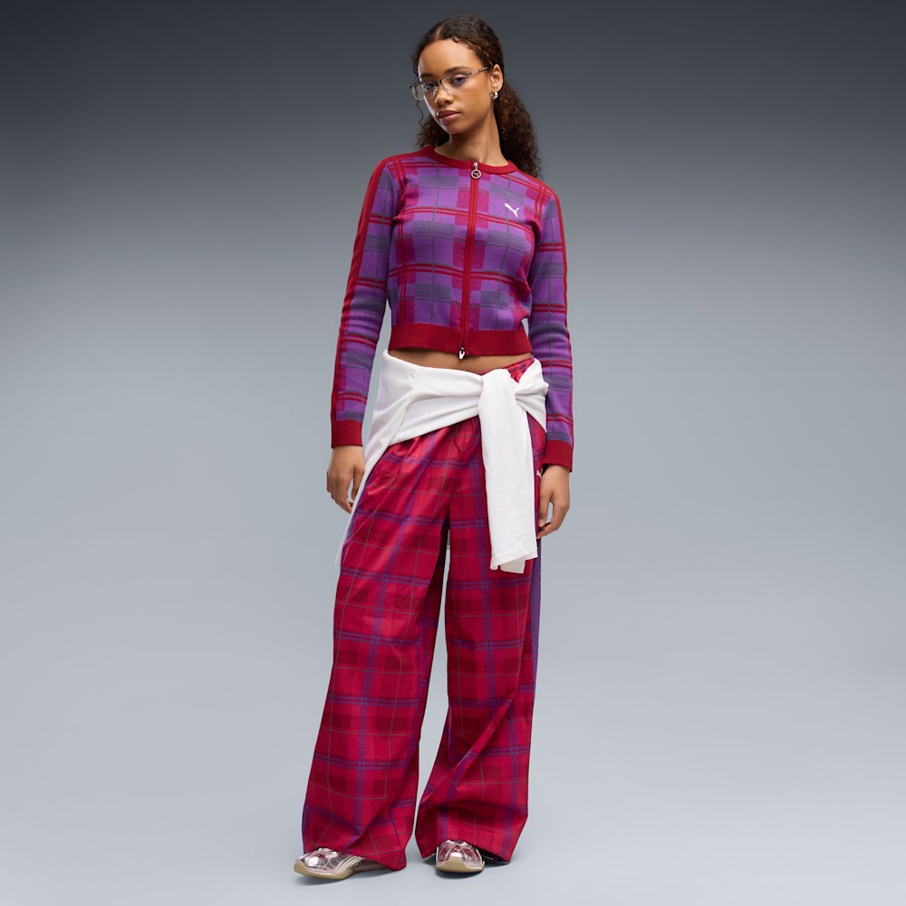 Свитер женский PUMA T7 Tartan Cardigan