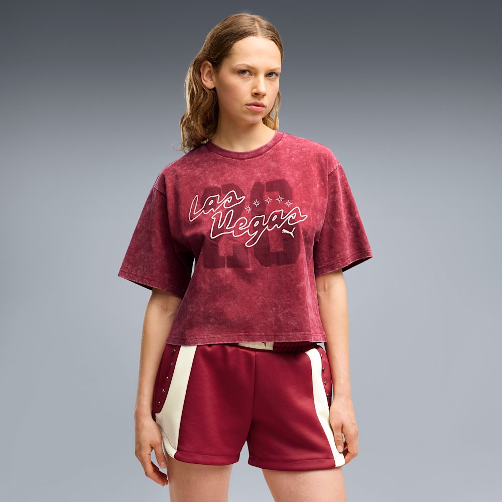 Футболка женская PUMA Las Vegas Oversized Graphic