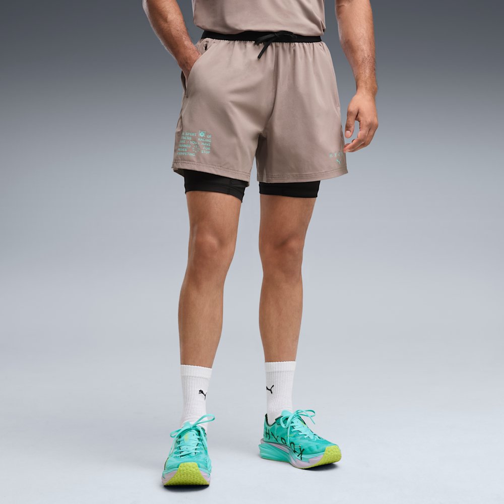 Шорты мужские PUMA x HYROX PWRMODE 2 в 1