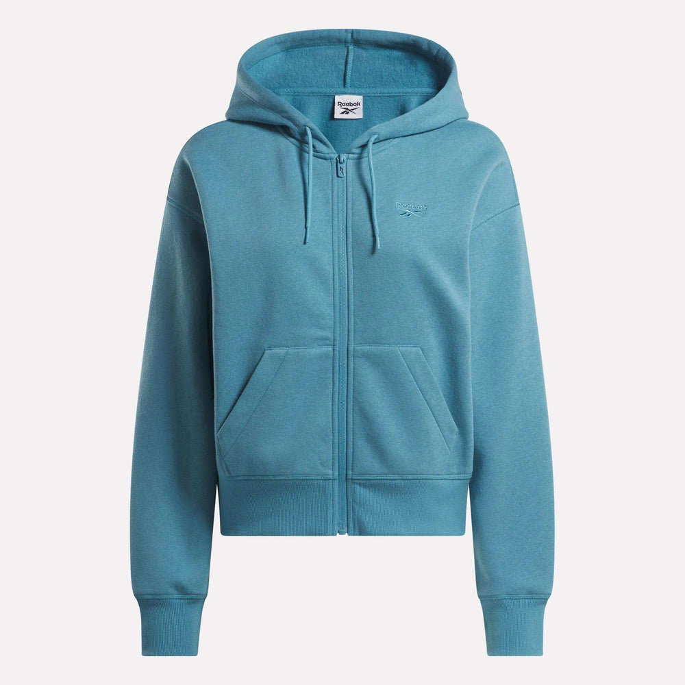 Худи женское Reebok Cropped Full-Zip