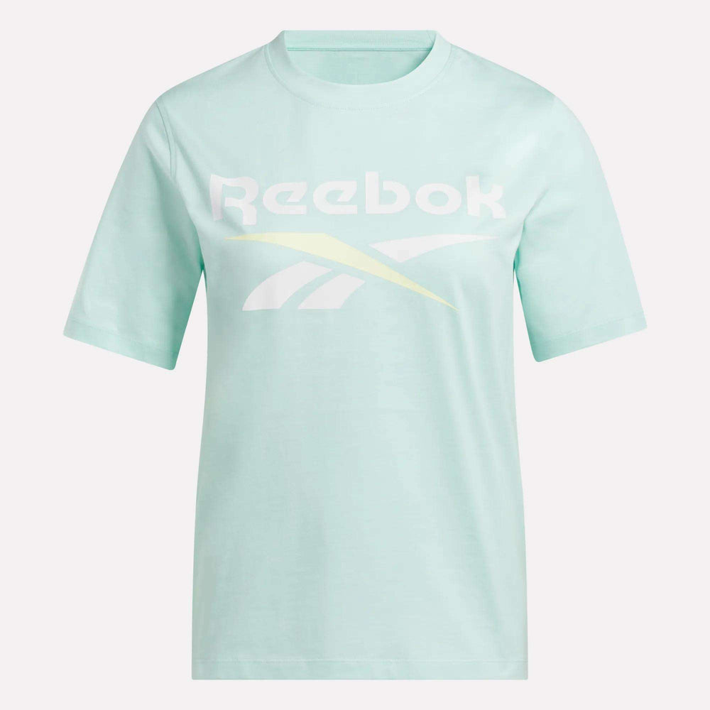 Футболка женская Reebok Two-Color Logo Crew