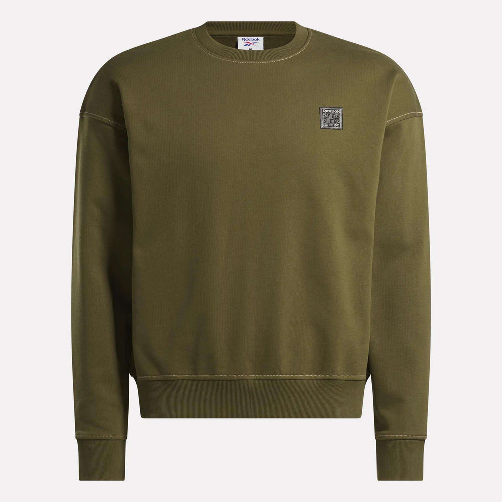 Свитшот мужской Reebok Patch Logo Crewneck