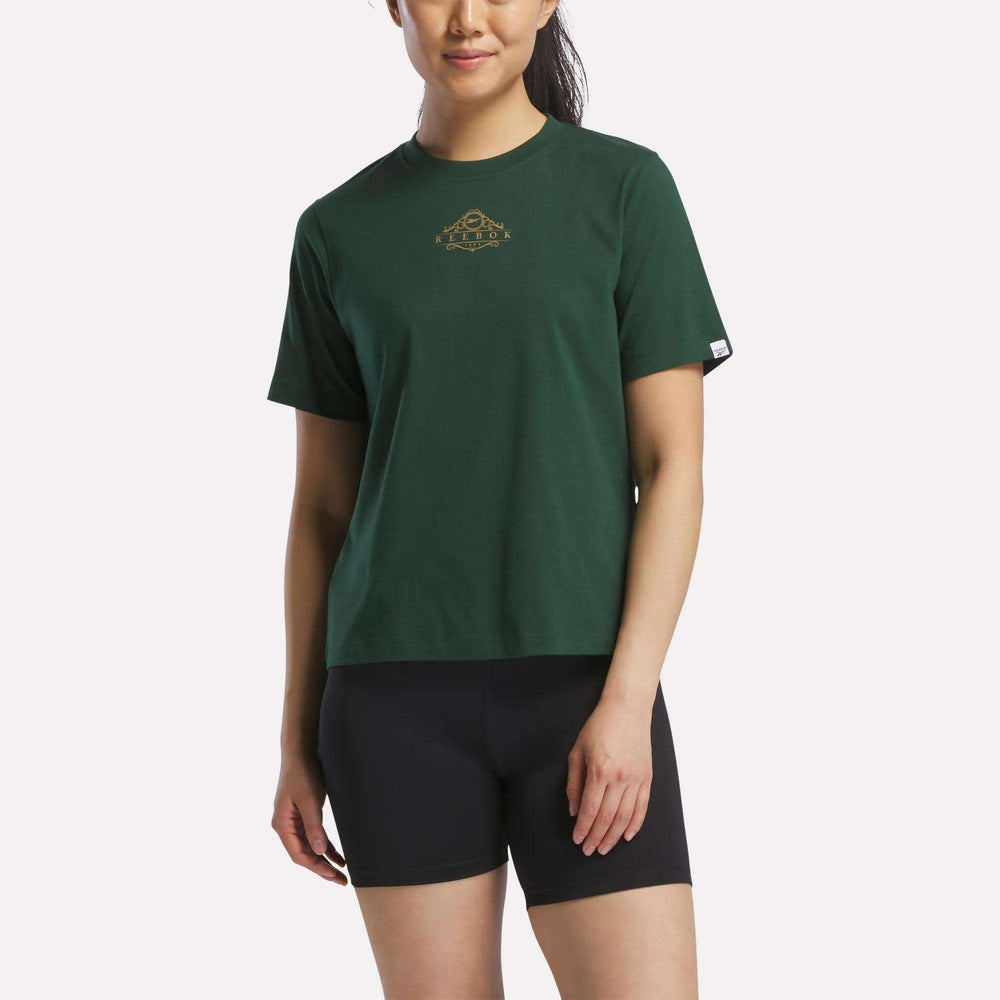 Футболка женская Reebok Fitted Graphic