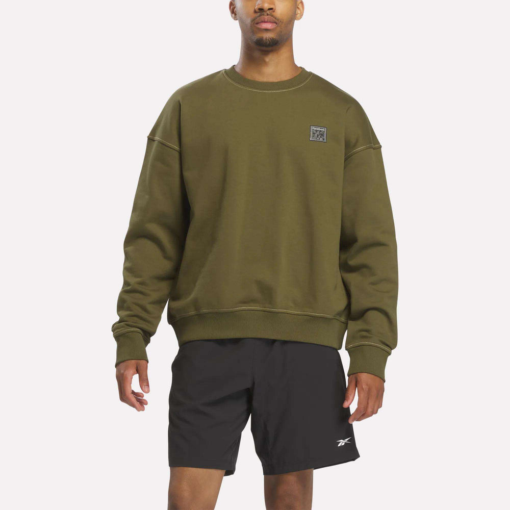 Свитшот мужской Reebok Patch Logo Crewneck