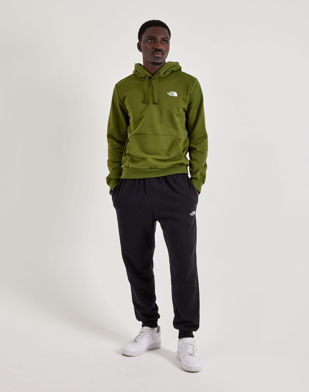 Худи мужское The North Face Evolution Box Logo Fleece